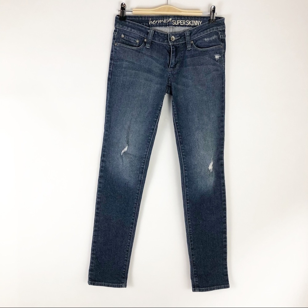 Hermosa Super Skinny Distressed Jeans -‎ 3S